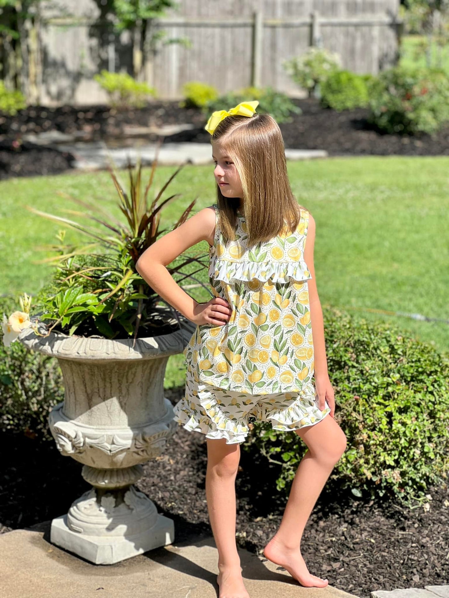 Mellow Lemon- Short Set