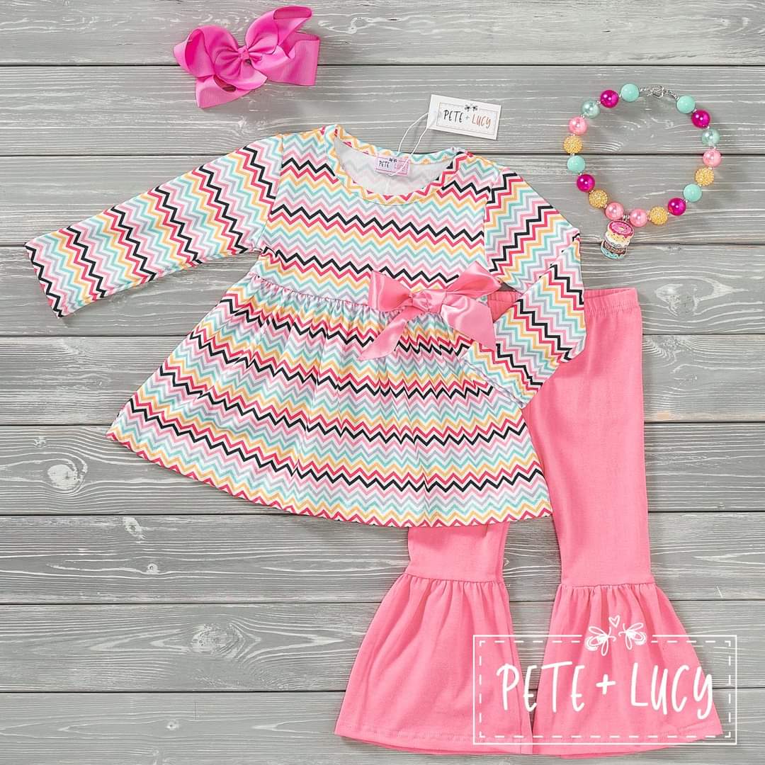 Zigzag Pant Set