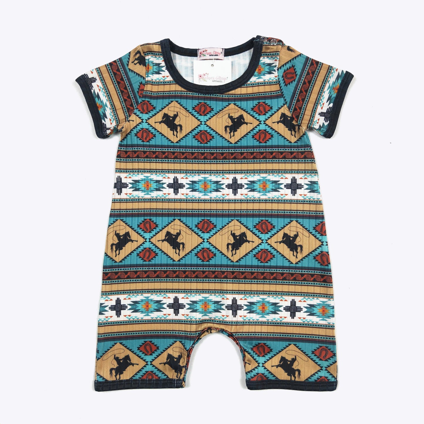 Summer Aztec Boy Romper