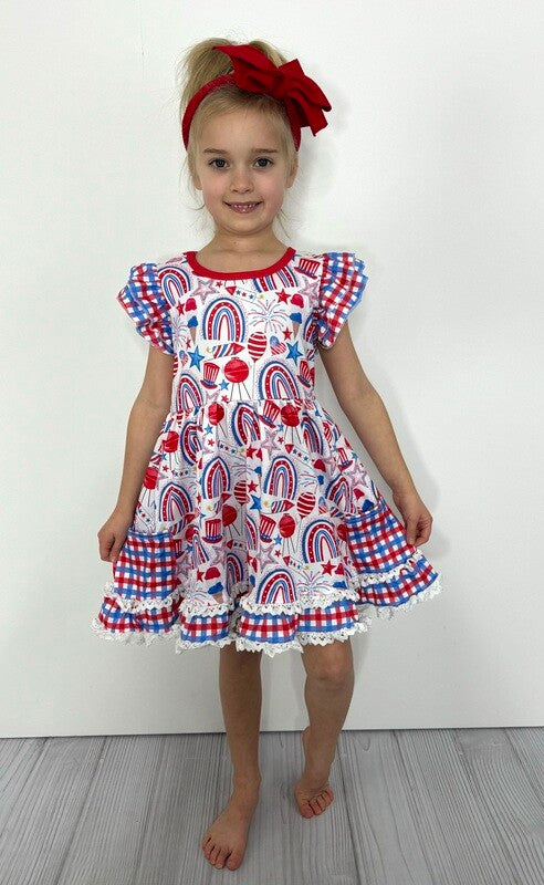 4th of July Girls Dress