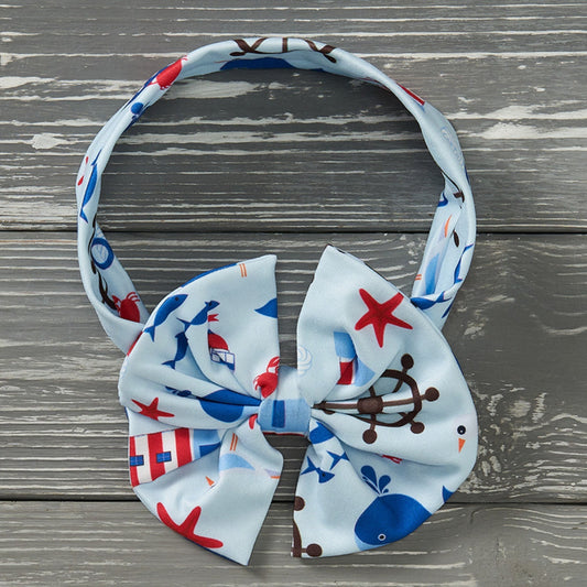 Anchor Away- Tie Headband