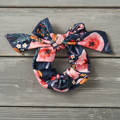 Botanical Blush - Scrunchie Bow