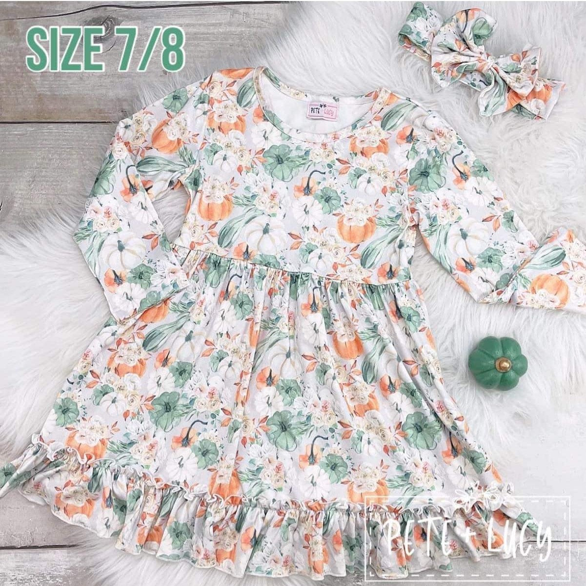 Fall Pumpkins Dress