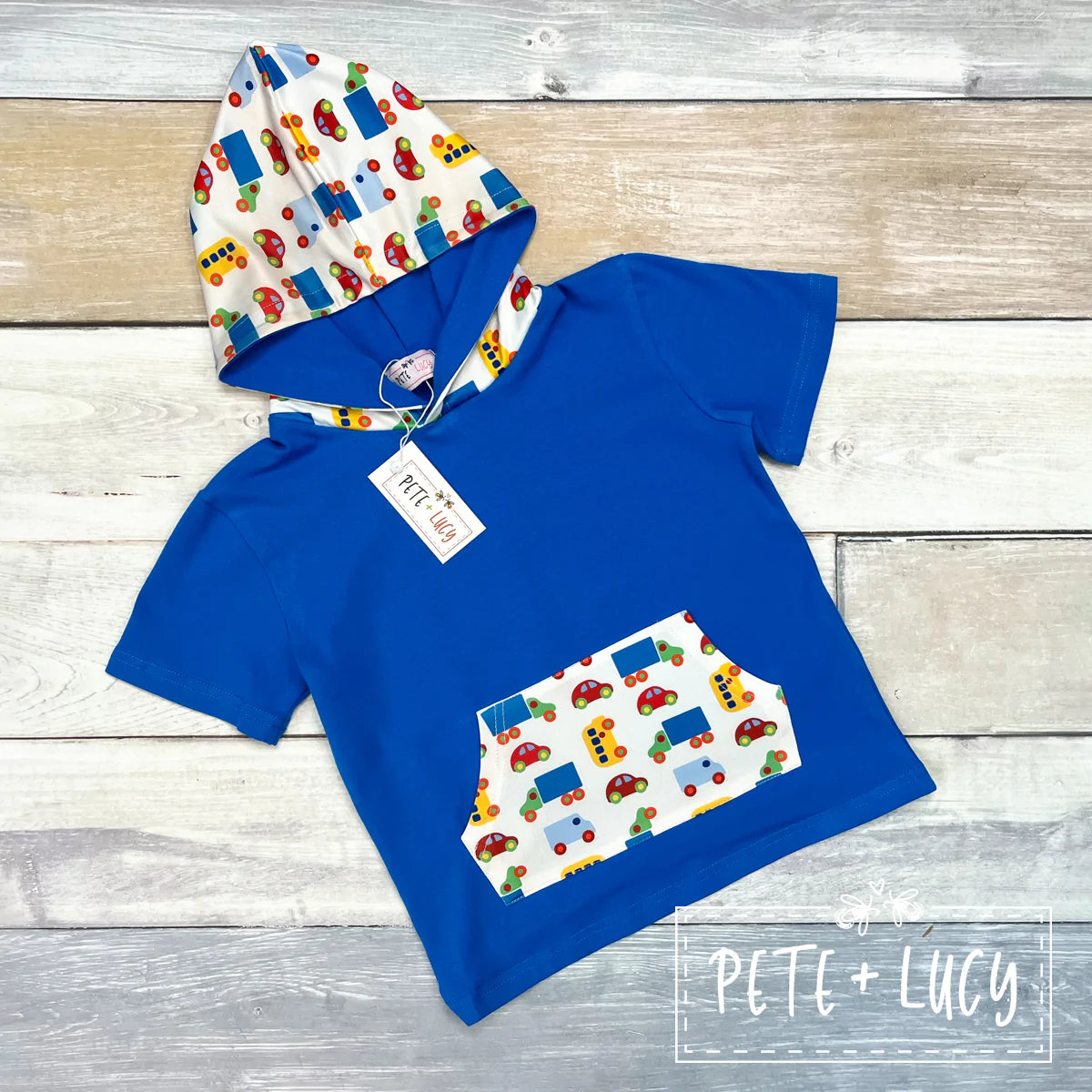 On Our Way - Boys Hooded Shirt