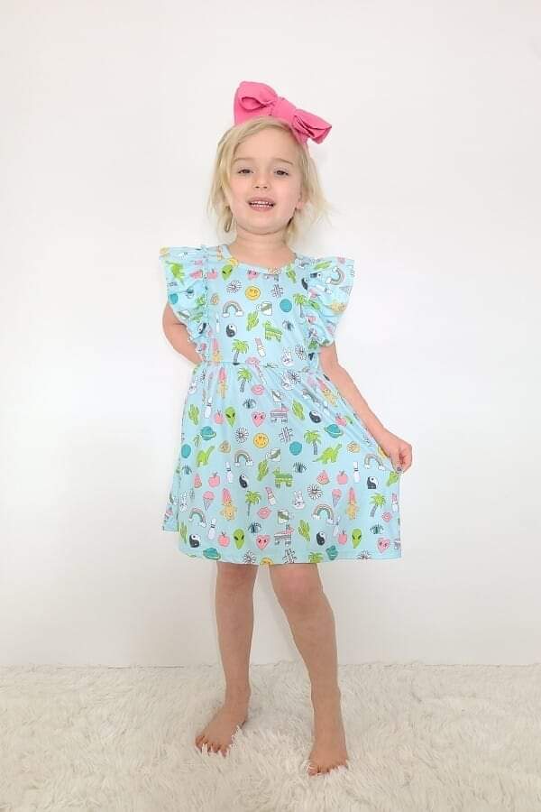 Retro Kids Dress