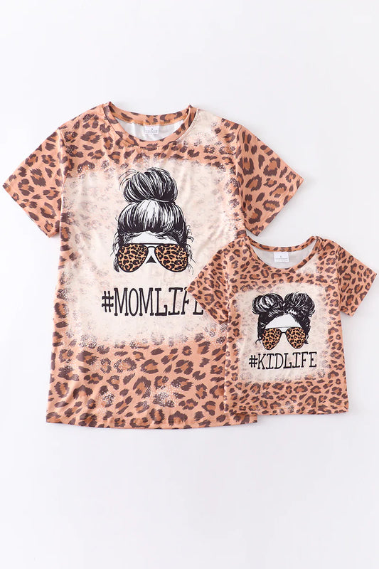 Leopard Kid Life Shirt