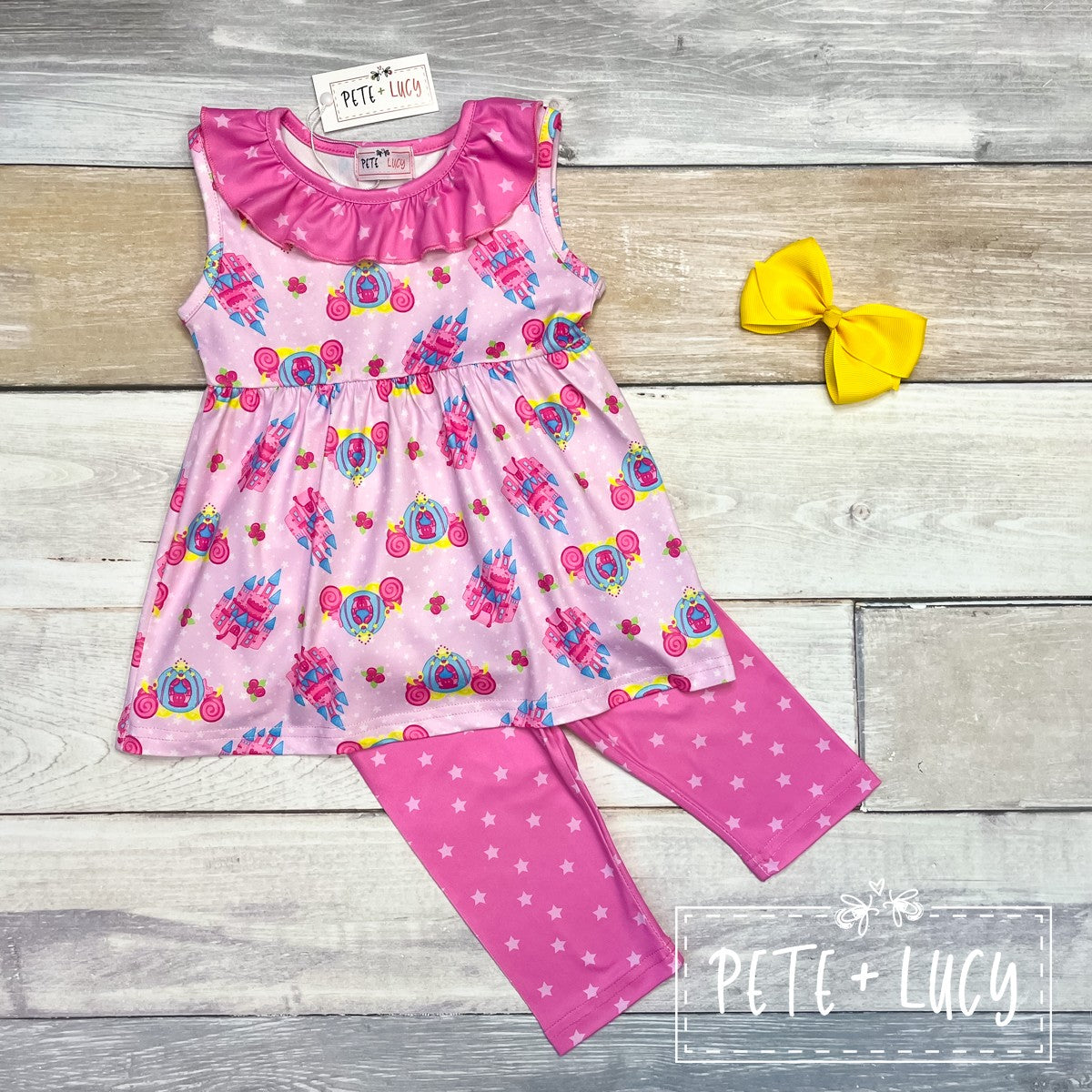 Princess Stars Capri Set