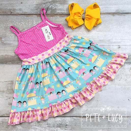 Pink Lemonade Stand Dress