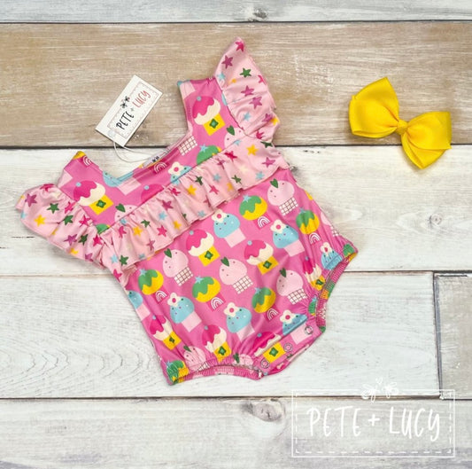 Cute as A Cupcake Infant Romper