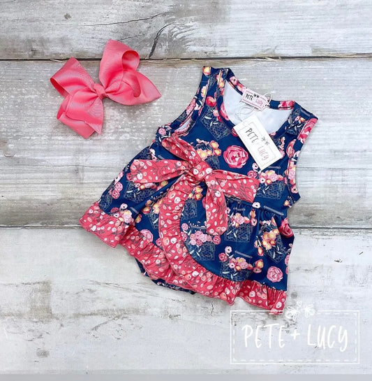 Basket of Bouquets Romper